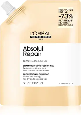 L'Oréal Professionnel Eco-refill Absolut Repair Gold Restructuring Shampoo Series Expert 500ml