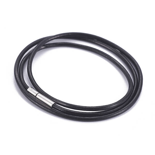 Leather Cord Necklace Making