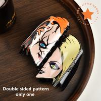 Fun Horror Character Double-Sided Plastic Claw Hair Clips - Halloween Hair Accessories for Women & Men, Bold Designs for Dail...