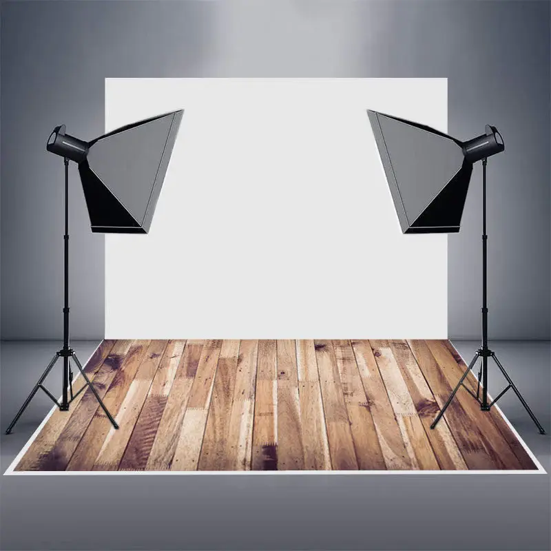 Rustic Wood Texture Brown Photo Rubber Floor Mat - Aperturee
