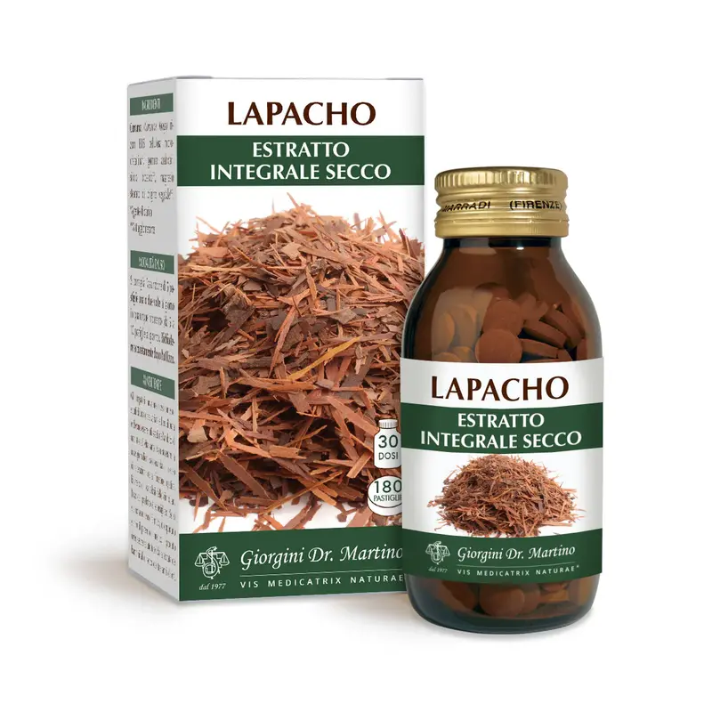 Dr Giorgini Lapacho Dry Whole Extract 180 Tablets of 500 mg