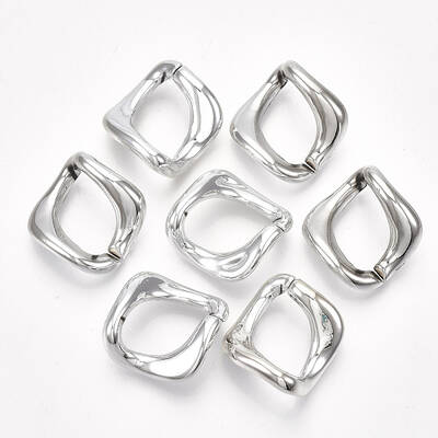UV Plating ABS Plastic Linking Rings