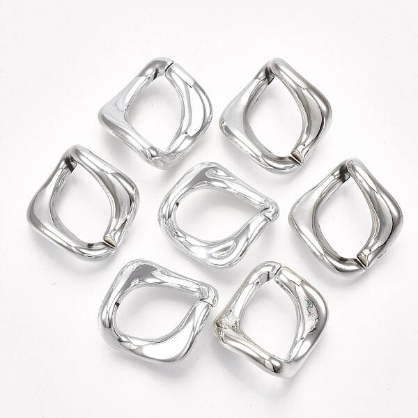 UV Plating ABS Plastic Linking Rings