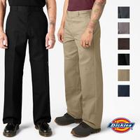 DICKIES Men's 85283 Loose Fit Double Knee Work Pants Casual Mechanics Pants Classic Fit Plain Work Wear Uniform Baggy Workwea...