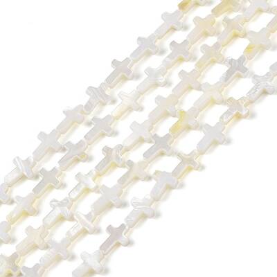 Natural Freshwater Shell Beads Strands