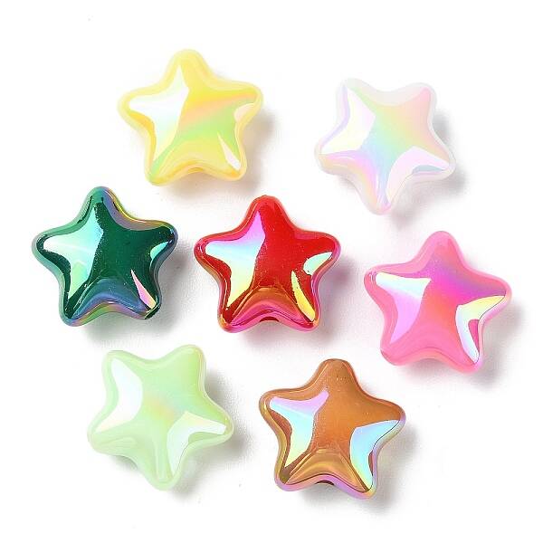 UV Plated Acrylic Beads