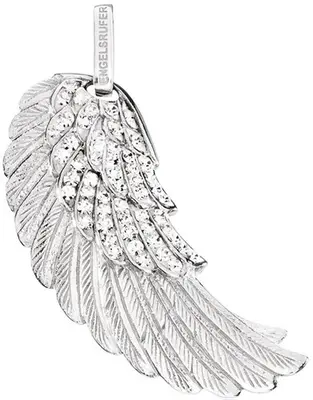 Engelsrufer Angel Pendant in Silver with Zirconia ERW-01-ZI - Length: 2.8 cm