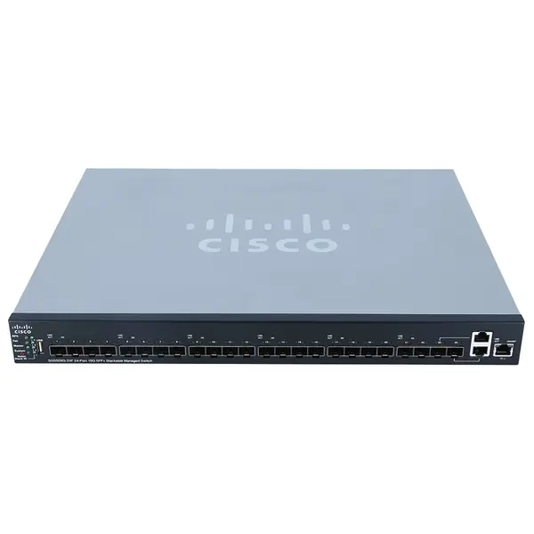 SG550XG-24F-K9-NA-RF Cisco 24x SFP+ 2x Combo SFP with 2x SFP+ Switch