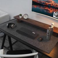 Solid Color Felt Mouse Pad, Non-slip Large Computer Keyboard Mat, Soft Breathable Mouse Pad for Office Home Tablet PC Compute...