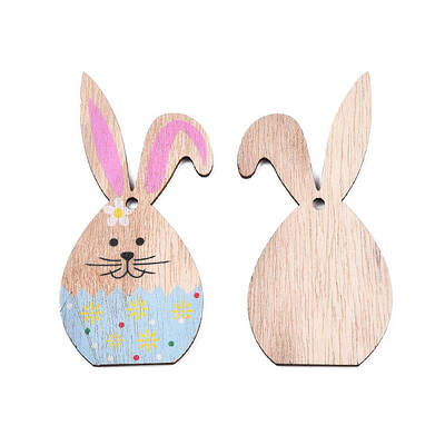 Single-Sided Printed Wood Big Pendants
