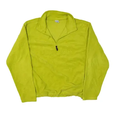 OLD NAVY Fleece Green 1/2 Zip Mens XL