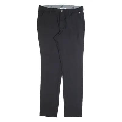 ADIDAS Golf Mens Trousers Black Slim Tapered W32 L32
