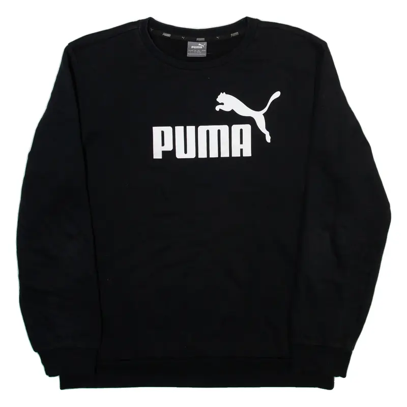 PUMA Mens Sweatshirt Black L