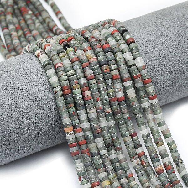 Natural African Bloodstone Beads Strands