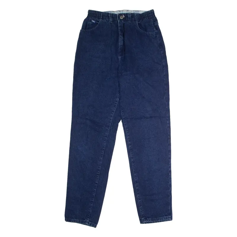 LEE Womens Jeans Blue Regular Mom W26 L30