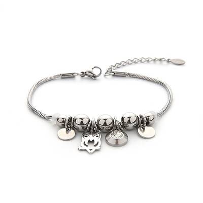 Alloy Beaded Bracelets