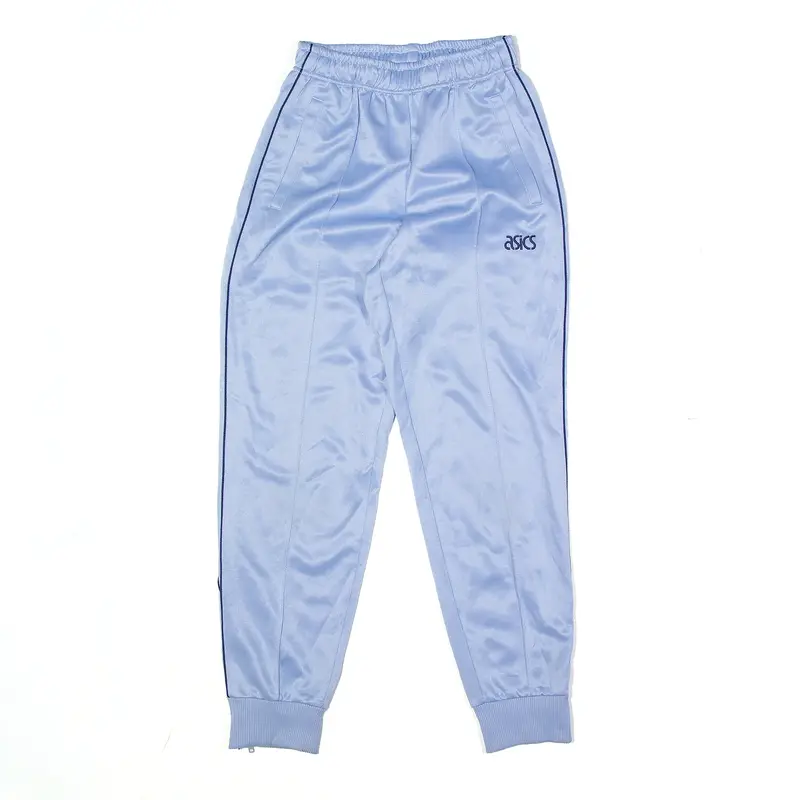 ASICS Track Pants Blue Tapered Girls L W22 L26