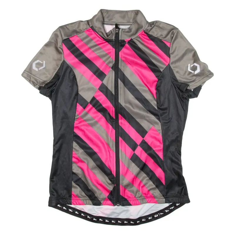 CRIVIT Cycling Full-Zip Girls Jersey Brown L