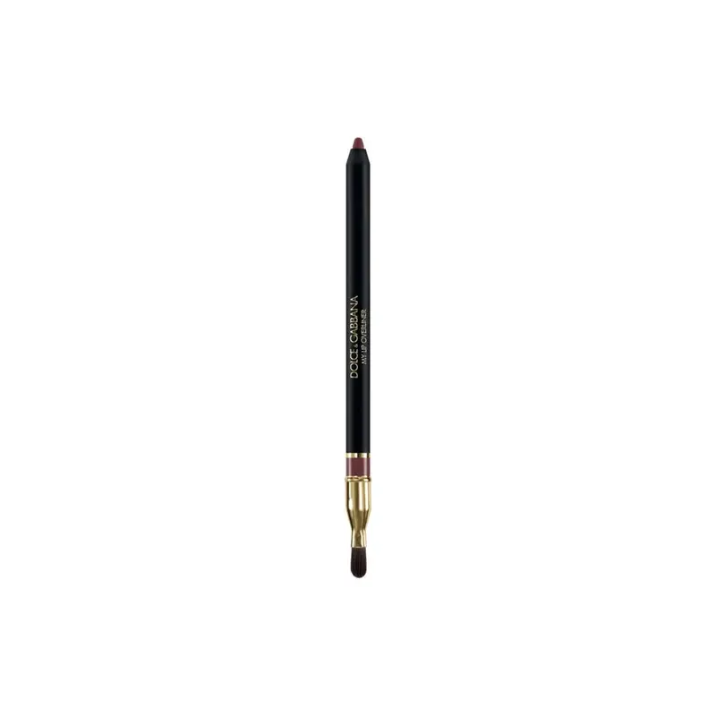 Dolce&Gabbana My Lip Overliner Lip Pencil with Brush Color 06 My Rich Plum - Warm Red Toned Purple 1.2 g