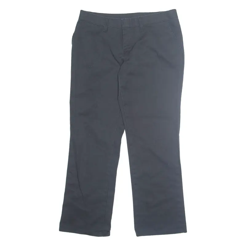 DICKIES Chino Womens Trousers Black Regular Straight W32 L27