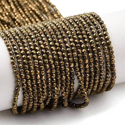 Electroplate Glass Beads Strands