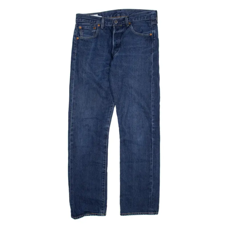 LEVI'S 501 BIG E Jeans Mens Blue Regular Straight W30 L30