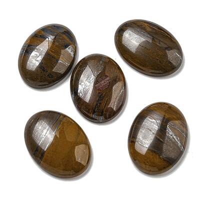 Natural Tiger Iron Cabochons