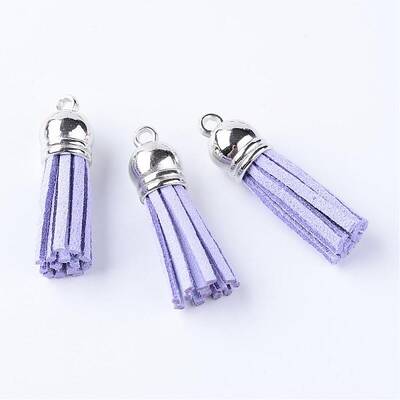 Faux Suede Tassel Pendant Decorations