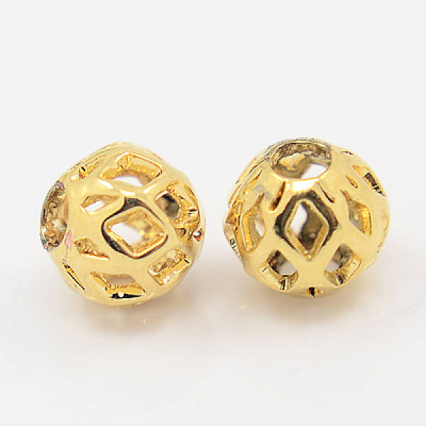 Brass Filigree Beads