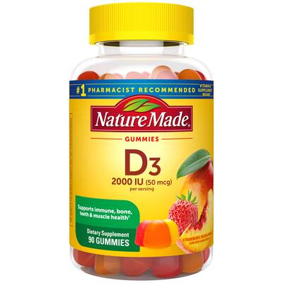 Vitamin D3 2000 IU (50 mcg) Gummies