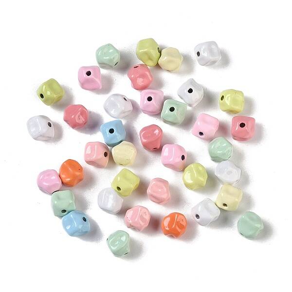 Spray Paint Alloy Beads