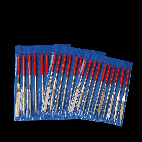 10pcs 10 Styles Silicon Carbide Diamond Files Set