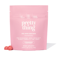 Pretty Thing Colostrum Bites – Grass-Fed Colostrum for Gut Health, Immune Support & Skin – 30 bites (1g colostrum per bit...