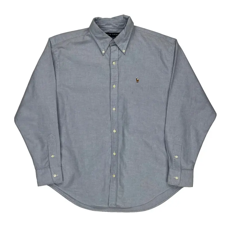 Ralph Lauren Shirt - Medium Blue Cotton