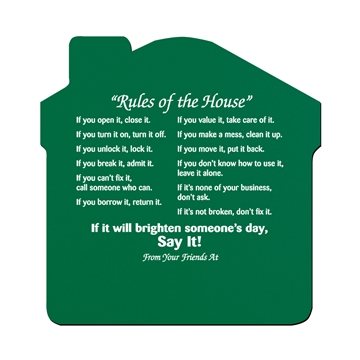 300 Customized Rules of The House Jar Opener - Gift Bagged