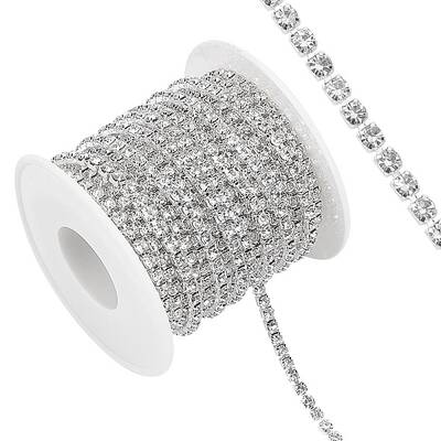 Brass Rhinestone Strass Chains