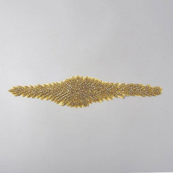 Seed Bead Cloth Hotfit Rhinestone