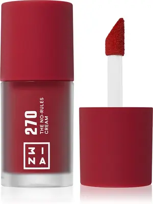 3INA The No-Rules Multi-functional makeup cream for eyes, lips and face color 270 - Deep, red wine 8 ml