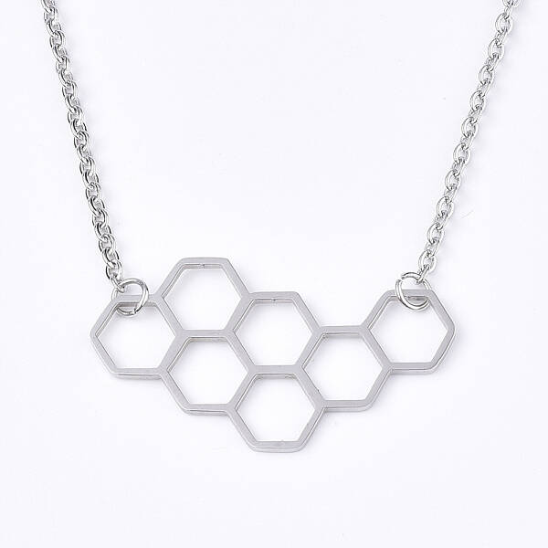 Non-Tarnish 201 Stainless Steel Pendant Necklaces