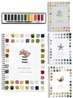 Beginner-Friendly Birds Watercolor Workbooks, Art CraftsPainting Supplies, Water color Book for Kids Adults Teens(Animals)