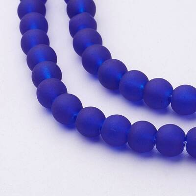 Transparent Glass Bead Strands