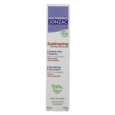 Eau thermale Jonzac Sublimative Rich Smoothing Cream 40ml