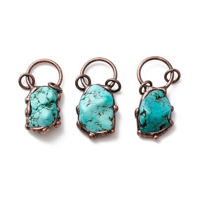 Synthetic Turquoise Pendants