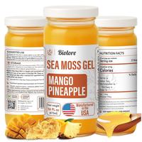 Biolore Mango-Pineapple Sea Moss Gel – Wildcrafted Irish Sea Moss, Vegan Superfood with Essential Nutrients for Immune Supp...
