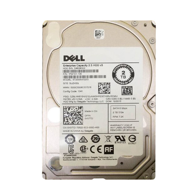 V07TD Dell 2TB 6Gb/s SATA 7200 2.5-Inch Hard Drive