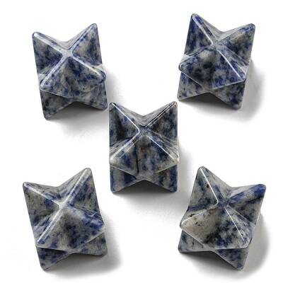Natural Blue Spot Jasper Beads