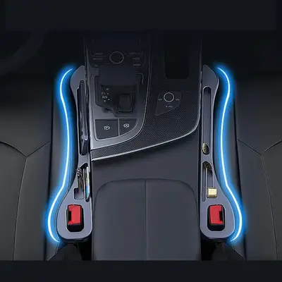 Car Seat Side Filler, Car Seat Side Storage Strap, Universal Seat Side Filler, Car Interior Accessories for Stowing & Tidying