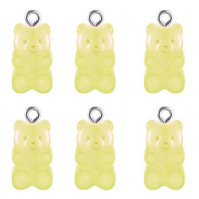 Transparent Resin Pendants