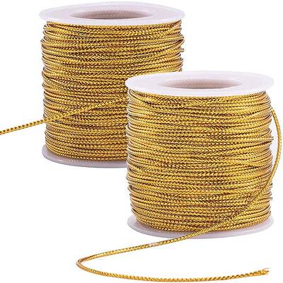 Jewelry Braided Thread Metallic Cords