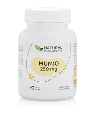 Natural medicaments Mumio 250 mg 90 tablets